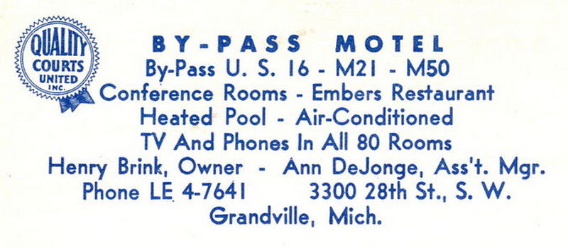 LaGrand Motel (MoLa Grande Motel, Grandmark Lodging, Red Carpet Inn, By-Pass Motel) - By-Pass Motel (newer photo)